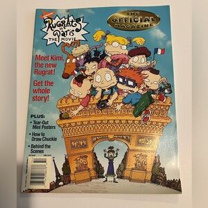 Vintage 2000 Rugrats in Paris the Movie Official Magazine by Viacom